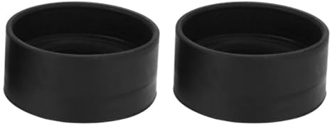 CRAFTHROU 2 Pezzi Copri Oculare Microscopio in Gomma Morbida Protezione Visiva Ergonomica ed Elastico Accessori per Microscopio Stereo e Telescopio per Laboratori e Applicazioni