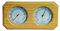 Sauna-Thermometer und Hygrometer, aus Holz, Zubehör, groß