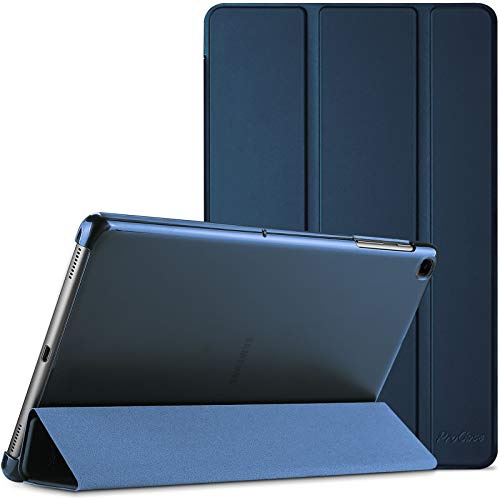 ProCase Funda para Galaxy Tab A7 10.4 2020 2022 T500 T503 T505 T507 T509, Carcasa Delgada con Posterior Translúcido para Tableta Galaxy Tab A7 10.4 Inch T500/T505/T505N/T507/T509 2020 - Azul Marino
