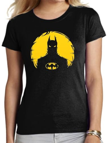 the Fan Tee Camiseta de Adulto de Mujer Comic Murcielago El Caballero Oscuro 100