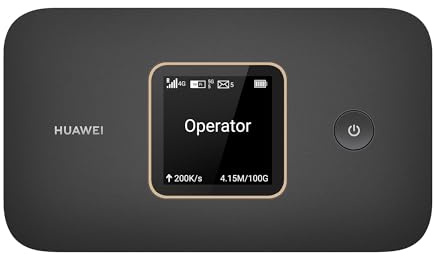 HUAWEI E5785 4G+ Mobile WiFi Router 3, Cat.7 Portable Mobile Hotspot Mobile Router with SIM Card, LTE 300Mbps Download/100Mbps Upload, Compatible to all SIM card
