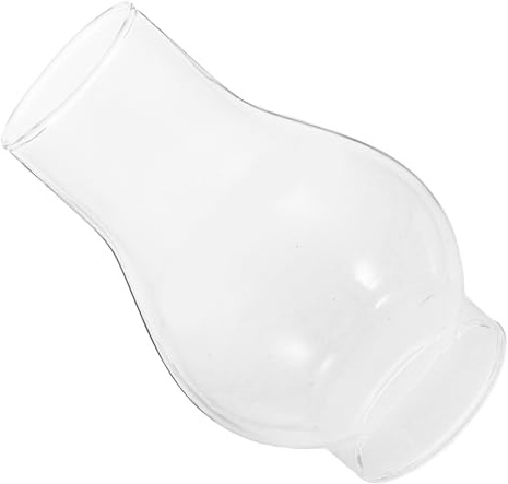 Veemoon Vintage Oil Lamp Frosted Glass Replacement Shade Windproof Chimney Globe Suitable for Traditional Home and Outdoor Use Diameter Height