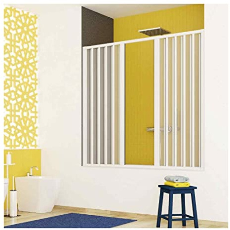 Box Vasca in PVC per Nicchia 180 cm a un lato con apertura centrale Berna