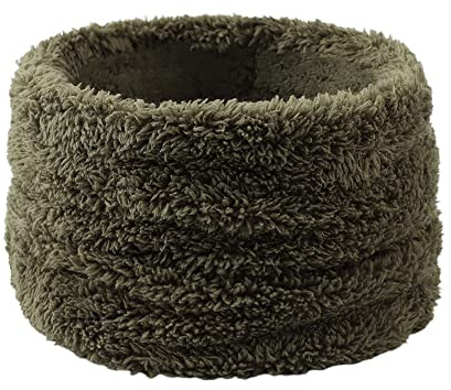 Pesaat Hiver Tube Écharpe Fille Chaud Cercle Cache-cou Enfant Tour de Cou Pour Garçon (Vert Foncé)