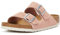Birkenstock Arizona SFB Pantoletten Clogs Damen Gold Pantoletten Schuhe, Pink Clay, 37.5 EU