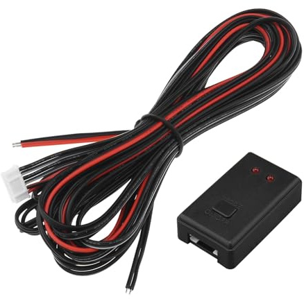 ECSiNG Controlador de Flash Estroboscópico LED Luz de Marcha Controlador de Flash LED DC12V 2 Vías 48W Auto Car Box Kit de Módulo Intermitente con Paquete de Cables Paster