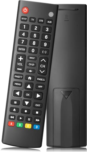 Universal-TV-Remote-Control for Samsung, LG, Hisense, TCL, Sony, Vizio, Onn, Toshiba, Philips and More DVD, Blu ray Player, Soundbar Devices