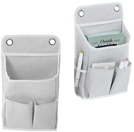 2 pezzi Organizer da appendere, Portaoggetti da appendere organizer, Borsa portaoggetti da appendere, Borsa portaoggetti da parete, Tasche organizzatore da appendere, adatti per casa, ufficio, bagno