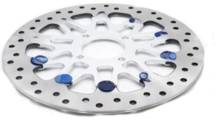 Bromsskiva Motorcykel Skivbromsskiva Universal 4 Hål Bromsok Disc Pads 267mm*58mm För Dirtbike För Street Scooter Bik För