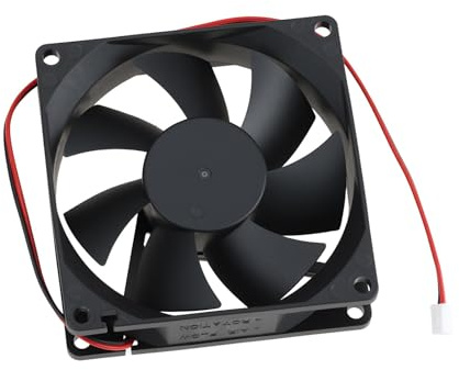 SG Store Ventilador de Refrigeración de Fuente de Alimentación 8025 12 V Conector de 2 Pines Compatible con AD0812HS-A70GL Ventilador de Caja