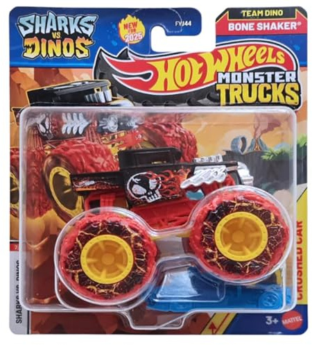 Hot Wheels Monster Trucks - (Sharks v Dinos Bone Shaker - JCD91)