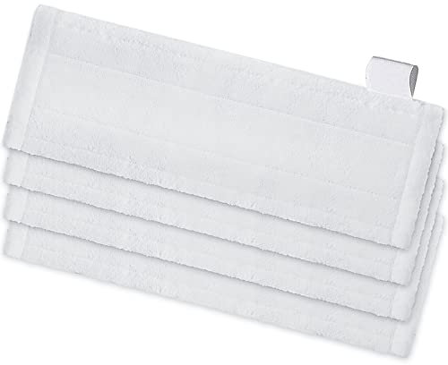 Awinker 4 Tücher Mikrofaser-Tuchset Kompatibel für Kärcher Dampfreiniger Zubehör EasyFix SC3 SC4 SC2 SC1 SC5 Waschbar Bodendüse