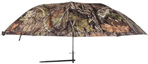 AMERISTEP Hunter's Umbrella | Durable Portable Weather-Resistant Mossy Oak Break-Up Country Camo Treestand Roof or Ground Blind Shield