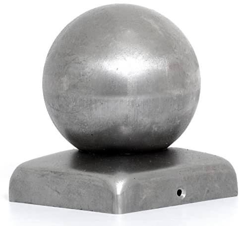 Generico Tappo Copertura per Pali in Legno 70 X 70 MM con Sfera - Cappuccio