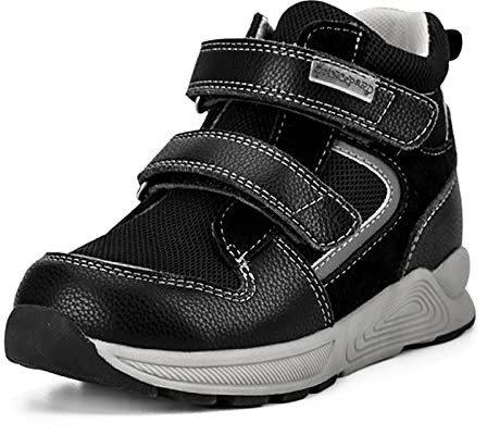 Zapatos ortopédicos para niños pequeños,Zapatillas Altas Informales con Soporte para el Arco y el Tobillo,Suelas Antideslizantes,mejoran los pies Planos y el pie en valgo/varo de los niños