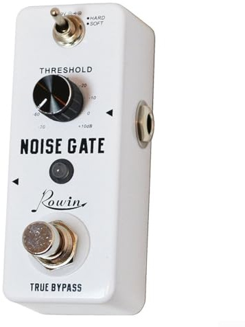 Noise Gate LEF-319 Akustische Gitarre Effektpedal Noise Cancelling Effekt 2 Modi für E-Gitarre