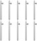 Nogeqi 10 Stück Uhrenarmband Stifte 22mm, Federstegwerkzeug Stift für Uhrenarmband 22mm, Uhrband Federstift Federstege Schnellwechsel Watch Band Pins Kit Link Federstifte für Ersatzreparatur