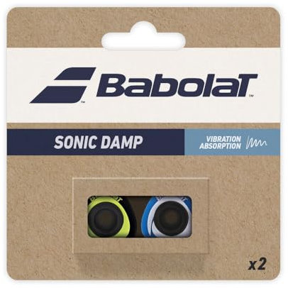 Babolat Zubehör für Sonic Damp X2 Tennisschläger, vibrationsdämpfend, Gelb