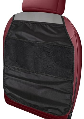 Teksome Protector de Respaldo de Coche | Almohadilla Multiusos de Seguridad para niños, de Almacenamiento para Respaldo de Asiento, Impermeable para Suciedad, Barro, arañazos, Manchas