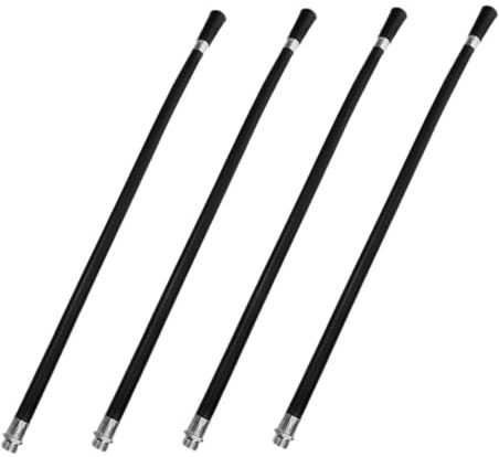 Tofficu 4pièces Tuyau Extincteur Pour Poudre Sèche Flexible Caoutchouc Accessoire De Remplacement Pour Extincteur Incendie Lot