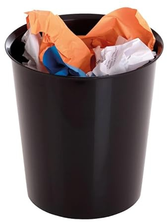 PAPELERA A-SERIES 14L - Negro