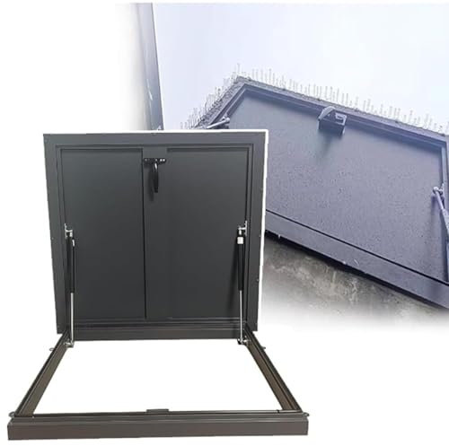 Portello d'acciaio galvanizzato del tetto, progettazione impermeabile di apertura di 90 gradi per le scale della cantina e l'installazione della piattaforma