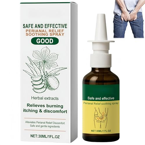 Fast Hemorrhoid Pro Spray, calmante y suave, spray calmante Perianal Reilef, adecuado para todos (1 Piezas)