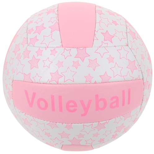 Hohopeti Pallavolo Indoor Taglia 5 Palla Morbida da Allenamento Gonfiabile per Scuole Medie, Pallone da Pallavolo Soft per Sport Indoor Colori Vivaci per Controllo e Precisione