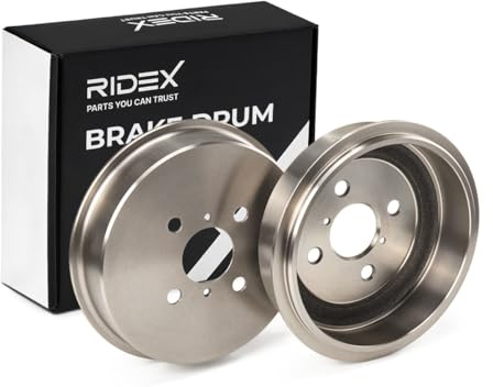 RIDEX 123B0158 2x Tamburo freno Posteriore Compatibilità con TOYOTA Yaris Hatchback P9
