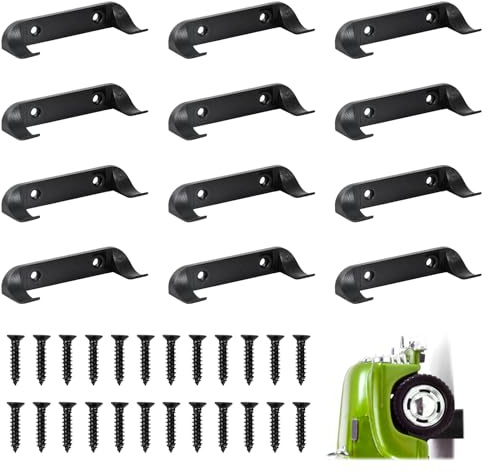 12er-Pack Sammler-Auto-Display-Wandhalterung, Stabil Spielzeugautohalter Vertikal Modellautoständer Regal Kompatibel, Enhancement Wandhalterung Wandhalterung Halter kompatibel mit Auto-Modellen