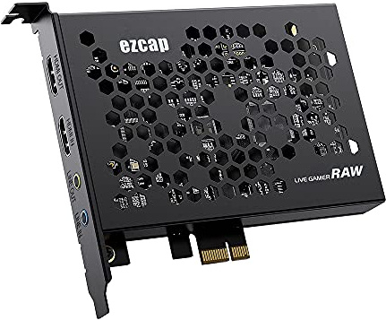 Scheda di acquisizione video PCIe 4K30Hz Ingresso Loop Out Sync Audio Real- Live Streaming Trasmissione ad alta velocità Plug N Play Gen2 X1
