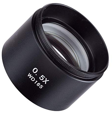 Vision Scientific VAF05 0.5X Barlow Lens for Stereo/Industrial Microscopes (48mm) (Suitable for VS-1F VS-2F VS-3F VS-5F VS-7F VS-8F VS-9F Series)
