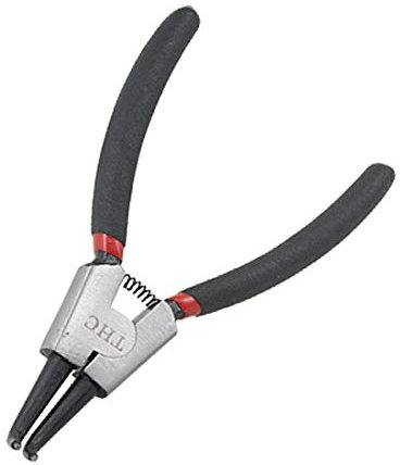 New Lon0167 Rojo, negro, Destacados 6 pulgadas, anillo eficacia confiable de retención externo, anillo de seguridad, pinza de punta doblada(id:241 a6 fb 65a)