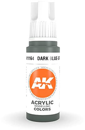 AK Interactive 3rd Gen Acrylic Dark Blue-Grey 17ml