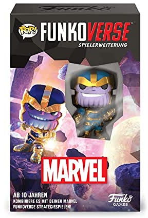 Funko Games Funko Funkoverse: Marvel 101 1-Pack German - Marvel Comics - Light Strategy Board Game For Children & Adults (Ages 10+) - 2-4 Players - Vinyl-Sammelfigur - Geschenkidee