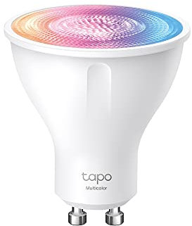 Tapo L630 Smart Bulb, GU10 Lamp Base, Alexa Light Bulb, Smart Light Bulb Spotlight, 16 Million Colours, White Tunable, High Lumen & Dimmable, Remote Control, Voice Control Alexa & Google