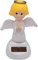1Pc Cute Solar Powered Bobble Head Toy-Solar Angel Bobble Shaking Head Dancing Solar Dancing Figures-Solar Powered Car Dashboard Interior Decor Desktop Ornaments,Statues, Bobbleheads and Busts
