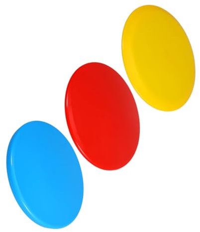 JUMPLAWN 3stücke Teiliges Flying Golf Disc Set Soft Flyer Für Junge Mädchen Und Erwachsene Vielseitig Für Outdoor Spiele Trainings Freizeitspielzeug Für Garten Extrem Belastbar Für Altersgr