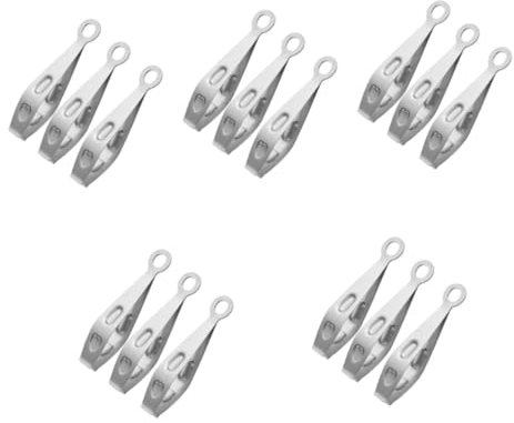 Toddmomy 5 Juegos Tirador De Pelo Apretones Alimento Pinzas Para Tanque Aperitivos Pinzas Para Tostadas Tenazas Mariscos Las Cosas Trío Acero Inoxidable Silver 3 Piezas X 5