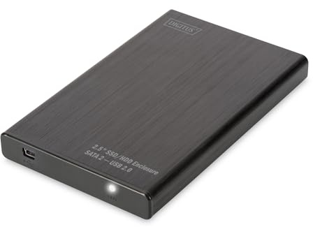 Digitus DA71104 Box Esterno USB 2.0 per HDD/SSD 2,5 SATA I-I
