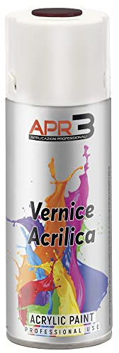 APR3 S4008011 - Smalto Acrilico Spray Multiuso, Marrone Noce, 400 ml, 1 Pezzo