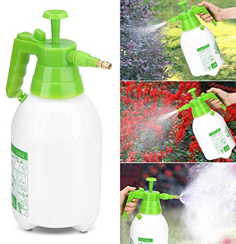 Spruzzatore per acqua da giardino, 2 l manuale a pressione pompa spruzzatore acqua pistola sprinkler strumento giardino spray/prato irrigatore/acqua nebulizzatore verde