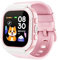 Cloudpoem Montre Connectée Enfant Fille Montre Podometre Enfant Non Connectée Smartwatch pour 4-12 Ans Montre Sport Android iOS avec Cardiofrequencemetre Oxymetre Chronometre Jeux Etanche IP68 Rose
