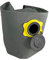 Macam sacchetto filtrante riutilizzabile compatibile con aspirapolvere Karcher WD5, WD6 e NT27/1