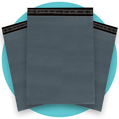 Triplast 55 x 75 cm (22 x 30 pouces), sacs postaux pour colis - Lot de 25 grands sacs postaux autocollants en plastique poly pour l'emballage et l'expédition
