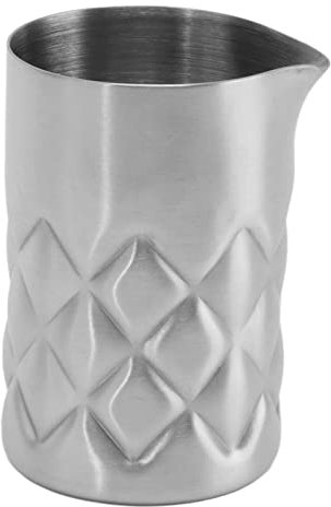 Lwuey Edelstahl Cocktail Rührglas, Rührglas Shaker Barkeeper DIY Werkzeuge Weinmixer Dicker Getränke Rührbecher Hausbar Messglas Bartending Bar Rühren Glas Mixing Pitcher Zubehör Martini Mojito