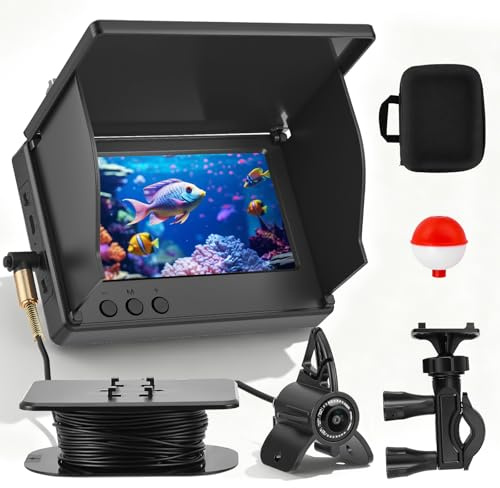 Fishfinder, cámara subacuática de pesca, visión nocturna infrarroja gran angular,Buscador de peces cámara subacuática
