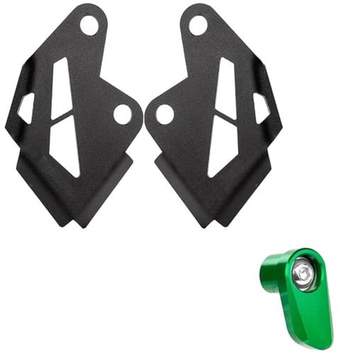 Fit For Kawasaki Z900 Z900RS Z900SE 2017-2024 Motorcycle Front Wheel Disc Brake Caliper Cover Protection Guard(1 Set-Green)