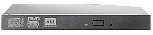 HP 8X DVD±R/RW - Unidad de Disco óptico (Negro, Bandeja, Escritorio, DVD±RW, DVD+R, DVD+RW, DVD-R, DVD-RW, 8X) (Reacondicionado)