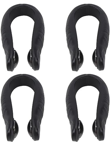 4 clip per agopressione massaggiante, clip per agopressione, magneti portatili, per ridurre lo stress, mal di testa e emicrania, rosa (nero)